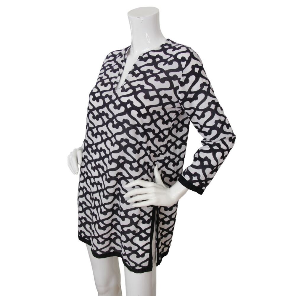 Roberta Roller Rabbit Printed Cotton Long Sleeve … - image 2